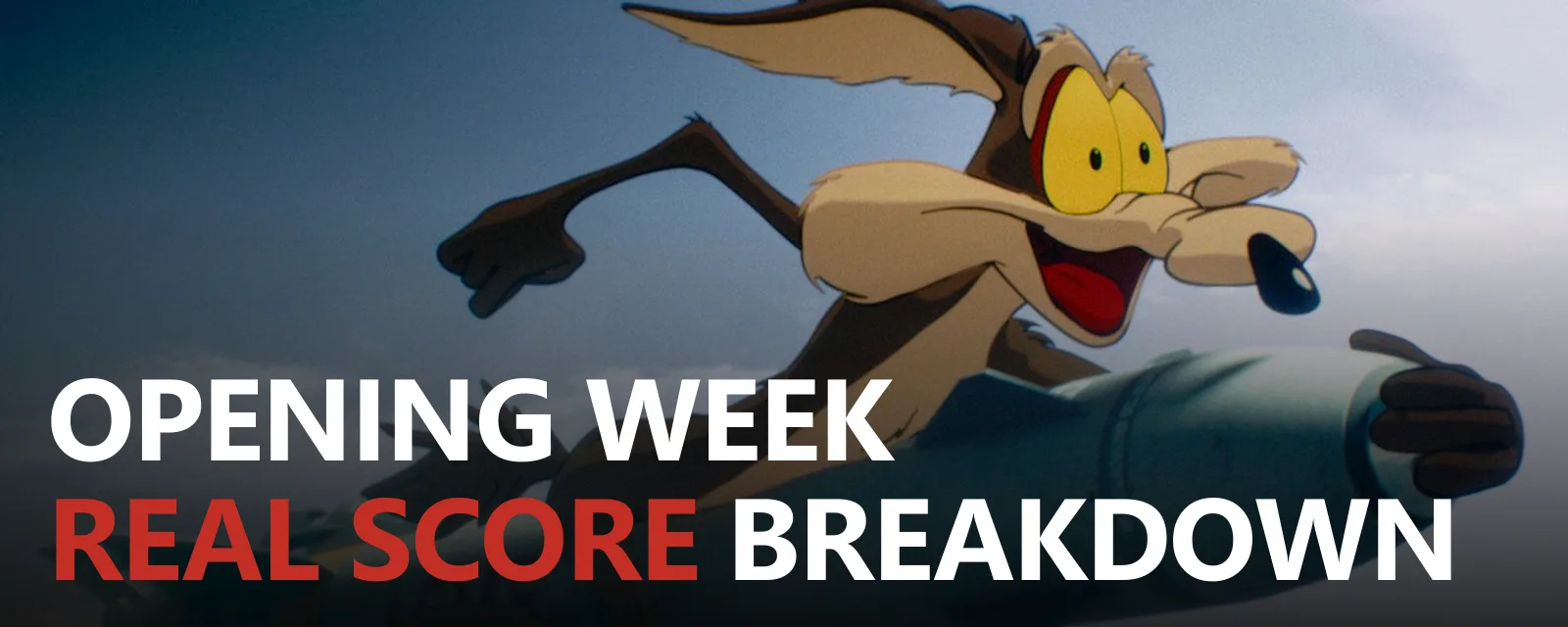 Coyote vs. Acme opening week real score breakdown
