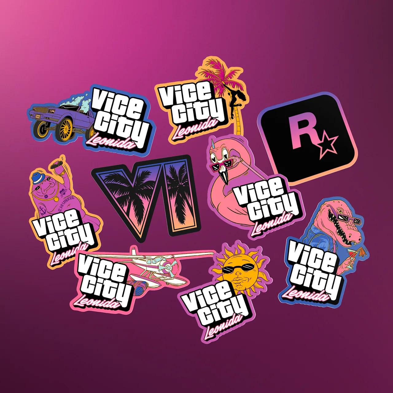 Leonida Keys sticker pack.