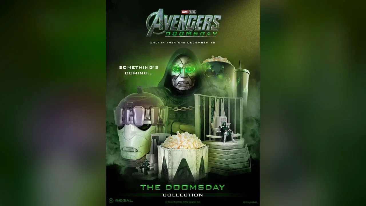 Avengers: Doomsday Popcorn Buckets Revealed at Regal, AMC, Cinemark and More